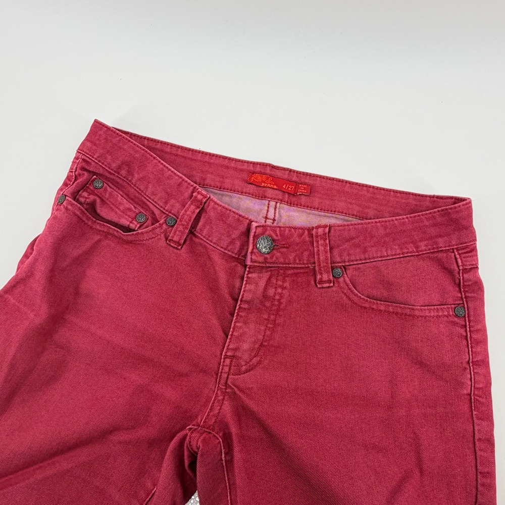 Prana Women's Skinny Jeans - Deep Raspberry